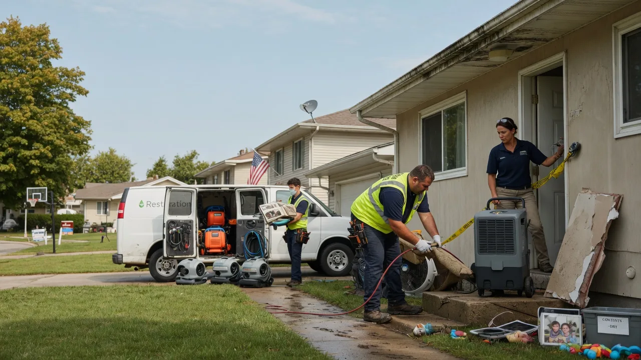 Water Damage Restoration in Fort Loudon, PA near me